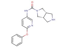 rel-(3aR,6aS)-N-(6-phenoxy-3-pyridinyl)hexahydropyrrolo[3,4-c]pyrrole-2(1H)-carboxamide hydrochloride