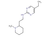 5-ethyl-N-[2-(1-methylpiperidin-2-yl)ethyl]pyrimidin-2-amine