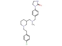1-(4-{[({1-[2-(4-chlorophenyl)ethyl]-3-piperidinyl}methyl)(methyl)amino]methyl}phenyl)-2-imidazolidinone