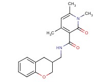 N-(3,4-dihydro-2H-chromen-3-ylmethyl)-1,4,6-trimethyl-2-oxo-1,2-dihydropyridine-3-carboxamide