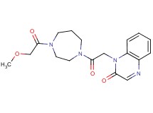 1-{2-[4-(methoxyacetyl)-1,4-diazepan-1-yl]-2-oxoethyl}quinoxalin-2(1H)-one
