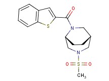 (1R*,5R*)-6-(1-benzothien-2-ylcarbonyl)-3-(methylsulfonyl)-3,6-diazabicyclo[3.2.2]nonane