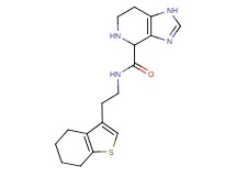 N-[2-(4,5,6,7-tetrahydro-1-benzothien-3-yl)ethyl]-4,5,6,7-tetrahydro-1H-imidazo[4,5-c]pyridine-4-carboxamide dihydrochloride