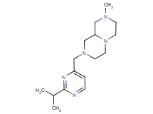 2-[(2-isopropylpyrimidin-4-yl)methyl]-8-methyloctahydro-2H-pyrazino[1,2-a]pyrazine