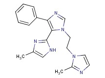 4-methyl-3'-[2-(2-methyl-1H-imidazol-1-yl)ethyl]-5'-phenyl-1H,3'H-2,4'-biimidazole