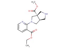 methyl (3aS*,6aS*)-2-[3-(ethoxycarbonyl)pyridin-2-yl]hexahydropyrrolo[3,4-c]pyrrole-3a(1H)-carboxylate