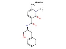 N-[(1S)-1-benzyl-2-hydroxyethyl]-1,6-dimethyl-2-oxo-1,2-dihydropyridine-3-carboxamide