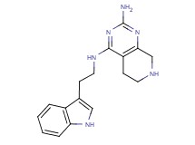 N~4~-[2-(1H-indol-3-yl)ethyl]-5,6,7,8-tetrahydropyrido[3,4-d]pyrimidine-2,4-diamine