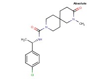 N-[(1S)-1-(4-chlorophenyl)ethyl]-2-methyl-3-oxo-2,9-diazaspiro[5.5]undecane-9-carboxamide