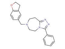 7-(2,3-dihydro-1-benzofuran-5-ylmethyl)-3-phenyl-6,7,8,9-tetrahydro-5H-[1,2,4]triazolo[4,3-d][1,4]diazepine