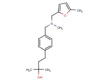 2-methyl-4-[4-({methyl[(5-methyl-2-furyl)methyl]amino}methyl)phenyl]butan-2-ol