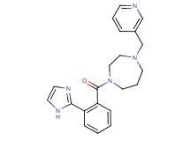 1-[2-(1H-imidazol-2-yl)benzoyl]-4-(3-pyridinylmethyl)-1,4-diazepane