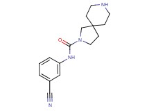 N-(3-cyanophenyl)-2,8-diazaspiro[4.5]decane-2-carboxamide