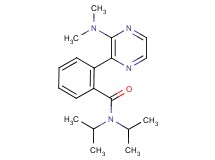2-[3-(dimethylamino)pyrazin-2-yl]-N,N-diisopropylbenzamide