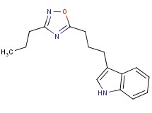 3-[3-(3-propyl-1,2,4-oxadiazol-5-yl)propyl]-1H-indole