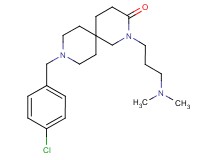 9-(4-chlorobenzyl)-2-[3-(dimethylamino)propyl]-2,9-diazaspiro[5.5]undecan-3-one