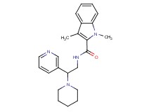 1,3-dimethyl-N-(2-piperidin-1-yl-2-pyridin-3-ylethyl)-1H-indole-2-carboxamide