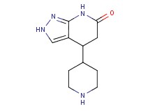 4-piperidin-4-yl-2,4,5,7-tetrahydro-6H-pyrazolo[3,4-b]pyridin-6-one