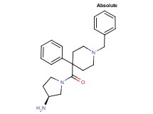 (3S)-1-[(1-benzyl-4-phenyl-4-piperidinyl)carbonyl]-3-pyrrolidinamine dihydrochloride