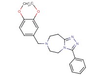 7-(3,4-dimethoxybenzyl)-3-phenyl-6,7,8,9-tetrahydro-5H-[1,2,4]triazolo[4,3-d][1,4]diazepine