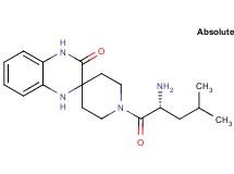 1-D-leucyl-1',4'-dihydro-3'H-spiro[piperidine-4,2'-quinoxalin]-3'-one dihydrochloride