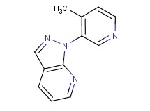 1-(4-methylpyridin-3-yl)-1H-pyrazolo[3,4-b]pyridine