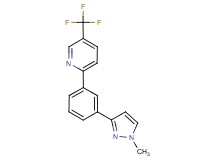2-[3-(1-methyl-1H-pyrazol-3-yl)phenyl]-5-(trifluoromethyl)pyridine