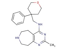 2-methyl-N-[(4-phenyltetrahydro-2H-pyran-4-yl)methyl]-6,7,8,9-tetrahydro-5H-pyrimido[4,5-d]azepin-4-amine