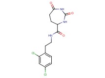 N-[2-(2,4-dichlorophenyl)ethyl]-2,7-dioxo-1,3-diazepane-4-carboxamide