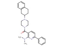 N,N-dimethyl-6-phenyl-3-{[4-(1,2,3,4-tetrahydro-2-naphthalenyl)-1-piperazinyl]carbonyl}-2-pyridinamine