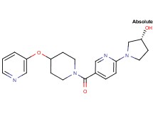 (3R)-1-(5-{[4-(pyridin-3-yloxy)piperidin-1-yl]carbonyl}pyridin-2-yl)pyrrolidin-3-ol