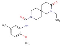 2-ethyl-N-(2-methoxy-5-methylphenyl)-3-oxo-2,9-diazaspiro[5.5]undecane-9-carboxamide