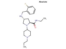 (4R)-N-ethyl-4-[(2-fluorobenzyl)amino]-1-(1-propyl-4-piperidinyl)-L-prolinamide