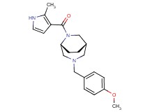 (1S*,5R*)-3-(4-methoxybenzyl)-6-[(2-methyl-1H-pyrrol-3-yl)carbonyl]-3,6-diazabicyclo[3.2.2]nonane