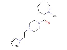 1-methyl-2-({4-[2-(1H-pyrrol-1-yl)ethyl]-1-piperazinyl}carbonyl)azepane