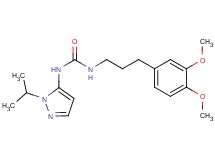 N-[3-(3,4-dimethoxyphenyl)propyl]-N'-(1-isopropyl-1H-pyrazol-5-yl)urea