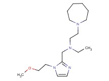(2-azepan-1-ylethyl)ethyl{[1-(2-methoxyethyl)-1H-imidazol-2-yl]methyl}amine