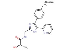 (2R)-2-hydroxy-N-{[4-(4-methylphenyl)-5-pyridin-2-yl-1H-imidazol-2-yl]methyl}propanamide