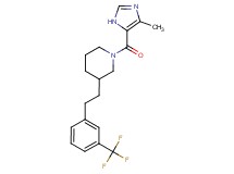 1-[(4-methyl-1H-imidazol-5-yl)carbonyl]-3-{2-[3-(trifluoromethyl)phenyl]ethyl}piperidine