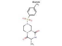 (3R,9aR)-3-methyl-8-[(4-methylphenyl)sulfonyl]tetrahydro-2H-pyrazino[1,2-a]pyrazine-1,4(3H,6H)-dione