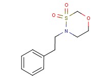 4-(2-phenylethyl)-1,3,4-oxathiazinane 3,3-dioxide
