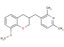 3-[(8-methoxy-3,4-dihydro-2H-chromen-3-yl)methyl]-2,6-dimethylpyridine
