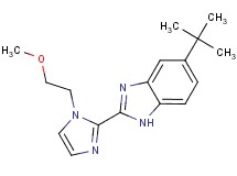 5-tert-butyl-2-[1-(2-methoxyethyl)-1H-imidazol-2-yl]-1H-benzimidazole