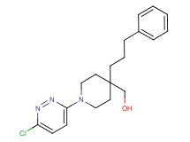 [1-(6-chloropyridazin-3-yl)-4-(3-phenylpropyl)piperidin-4-yl]methanol