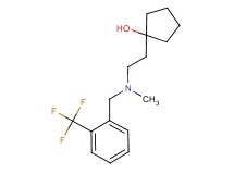 1-(2-{methyl[2-(trifluoromethyl)benzyl]amino}ethyl)cyclopentanol