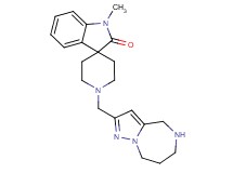1-methyl-1'-(5,6,7,8-tetrahydro-4H-pyrazolo[1,5-a][1,4]diazepin-2-ylmethyl)spiro[indole-3,4'-piperidin]-2(1H)-one dihydrochloride