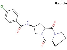 4-chloro-N-[(2S,5aS,10aS)-5,10-dioxooctahydro-1H,5H-dipyrrolo[1,2-a:1',2'-d]pyrazin-2-yl]benzamide