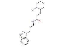 N-[3-(1H-indazol-1-yl)propyl]-3-(1-methyl-2-piperidinyl)propanamide
