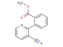 methyl 2-(3-cyanopyridin-2-yl)benzoate