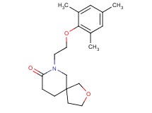7-[2-(mesityloxy)ethyl]-2-oxa-7-azaspiro[4.5]decan-8-one